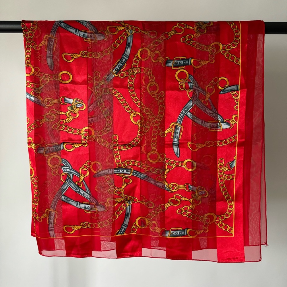 Red & Gold Scarf